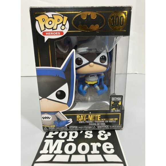 Funko Pop! Batman: Bat Mite 300 Vaulted Vinyl Figure W/Protector And Box Damage - Picture 2 of 16